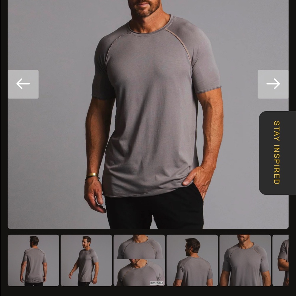 One Golden Thread deep clay Ultimate T shirt